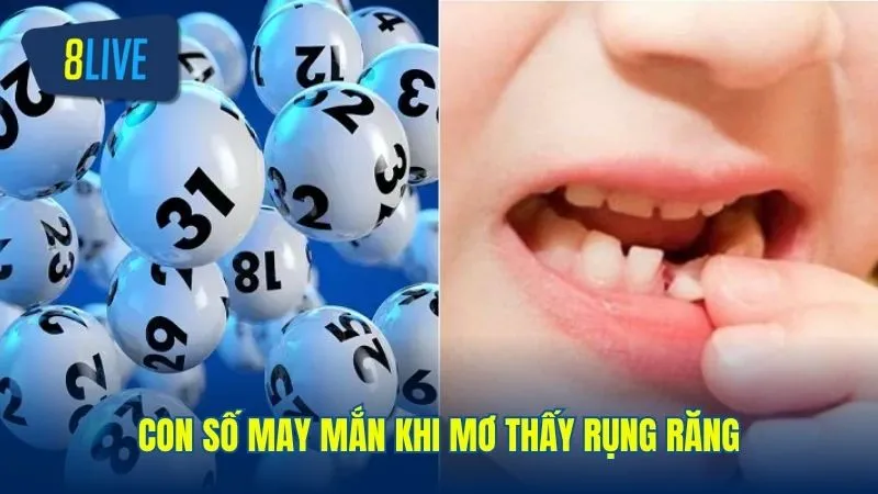 Các con số may mắn khi mơ thấy mình rụng răng