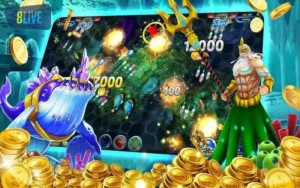 Trải nghiệm tựa game Vua săn cá 8live ăn khách
